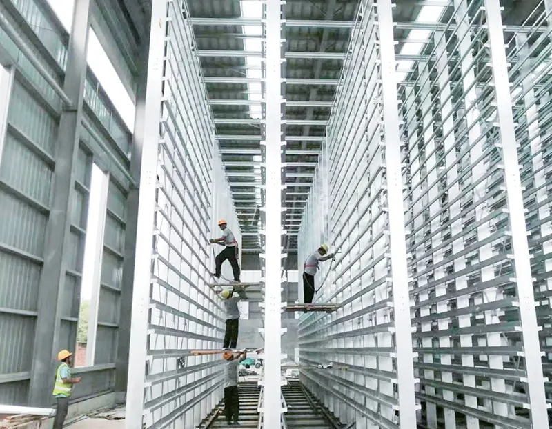 Beton kərpic maşınları istismar otağı